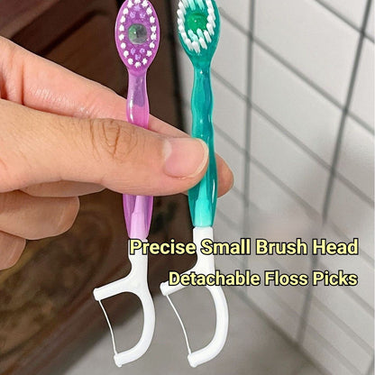 Disposable 3-in-1 Soft Toothbrush with Burst Bead V1221-DISPOSABLE-3-IN-1-SOFT-TOOTHBRUSH-WITH-BURST-BEAD