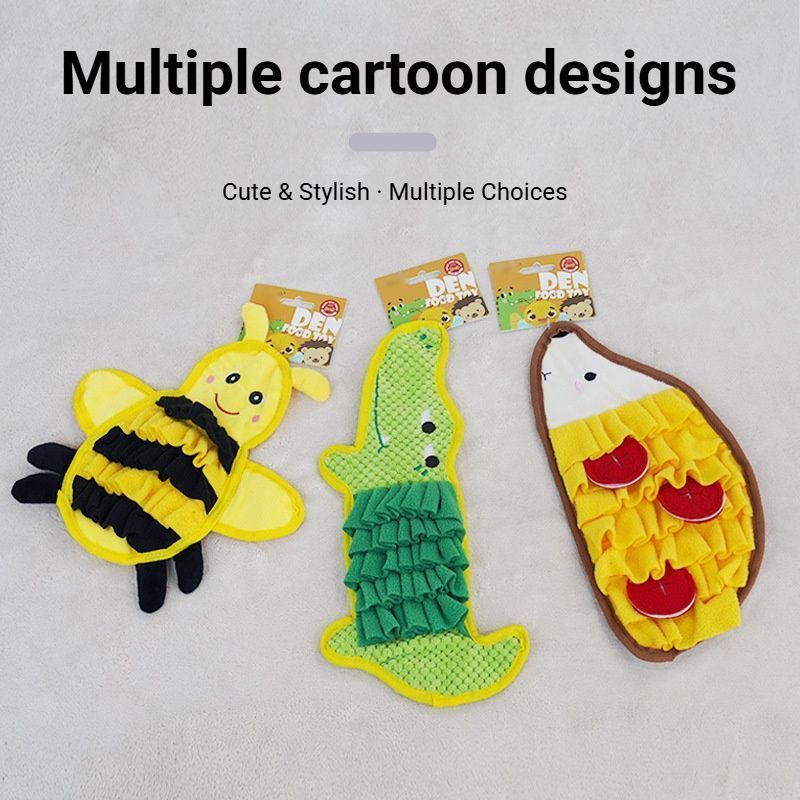 Dog Snuffle Mat for Foraging and Enrichment bee V1221-DOG-SNUFFLE-MAT-FOR-FORAGING-AND-ENRICHMENT-BEE