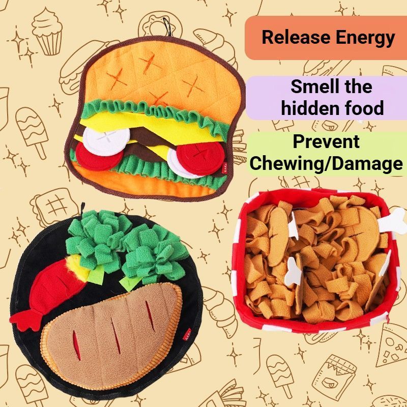 Dog Snuffle Mat for Foraging and Enrichment bee V1221-DOG-SNUFFLE-MAT-FOR-FORAGING-AND-ENRICHMENT-BEE