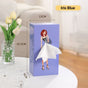 Dreamy Iris Blue Princess Tissue Box Holder V1221-DREAMY-IRIS-BLUE-PRINCESS-TISSUE-BOX-HOLDER
