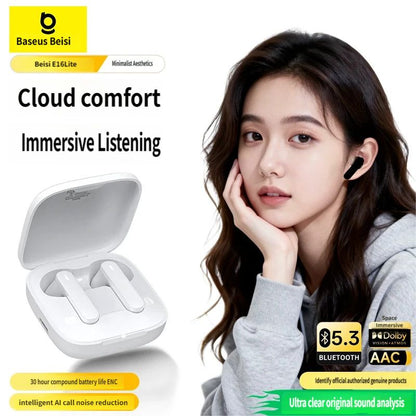 E16 Bluetooth headset-White V1221-E16-BLUETOOTH-HEADSET-WHITE