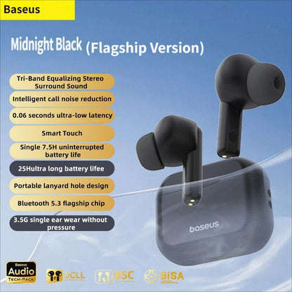 E17 Bluetooth headset-Black V1221-E17-BLUETOOTH-HEADSET-BLACK