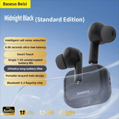 E17 Bluetooth headset-Black V1221-E17-BLUETOOTH-HEADSET-BLACK
