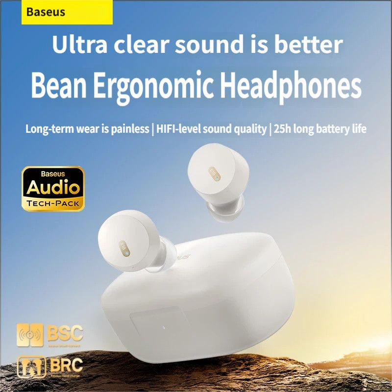 E18 Bluetooth headset-White V1221-E18-BLUETOOTH-HEADSET-WHITE