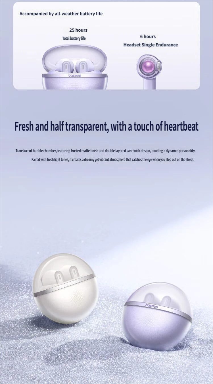 E5 Bluetooth headset-Pink V1221-E5-BLUETOOTH-HEADSET-PINK