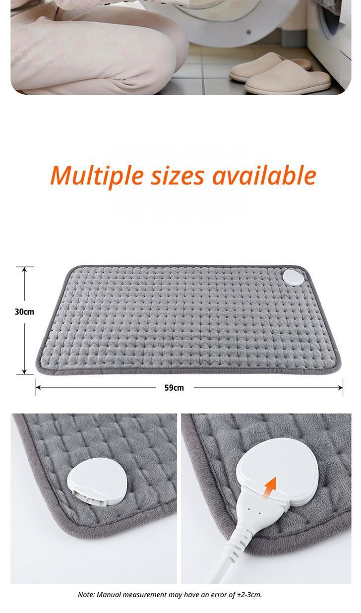 Electric blanket 30 * 40-grey V1221-ELECTRIC-BLANKET-30-40-GREY