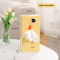 Elegant Light Mango Yellow Princess Tissue Box Holder V1221-ELEGANT-LIGHT-MANGO-YELLOW-PRINCESS-TISSUE-BOX-HOLDER
