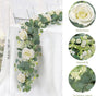 Eucalyptus Flower Vine - White V1221-EUCALYPTUS-FLOWER-VINE-WHITE