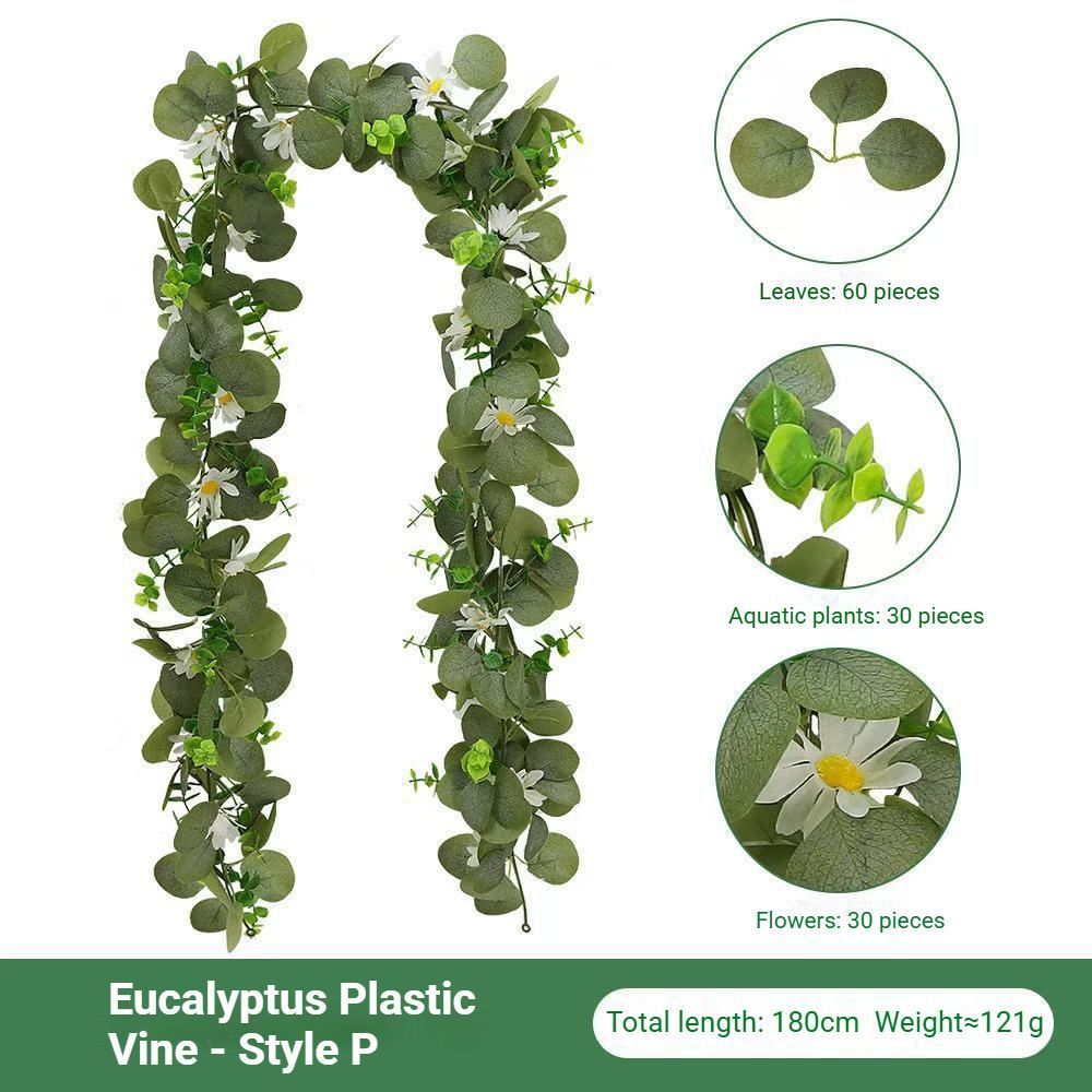 Eucalyptus Rattan-48 Heads 3 Forks V1221-EUCALYPTUS-RATTAN-48-HEADS-3-FORKS