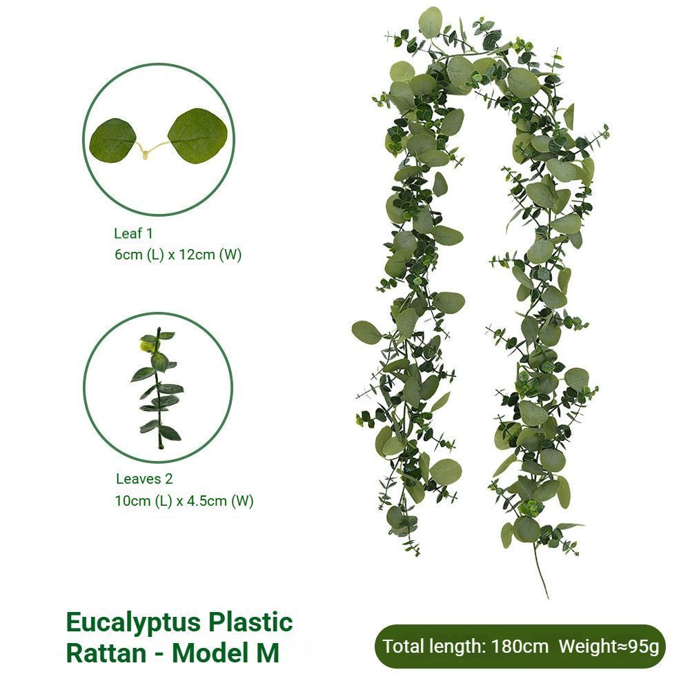 Eucalyptus Rattan - 60 Heads V1221-EUCALYPTUS-RATTAN-60HEADS