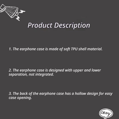 Facai AirPods Pro 2 Case+Keyring+Necklace V1221-FACAI-AIRPODS-PRO-2-CASE-KEYRING-NECKLACE