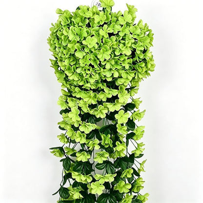 FauxFive-PetaledGreenFlower V1221-FIVE-PETALGREEN-1BUNCH