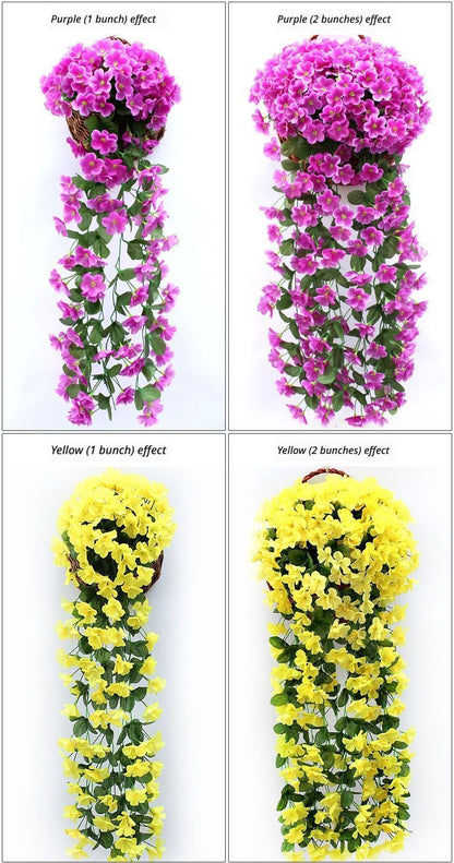 FauxFive-PetaledGreenFlower V1221-FIVE-PETALGREEN-1BUNCH