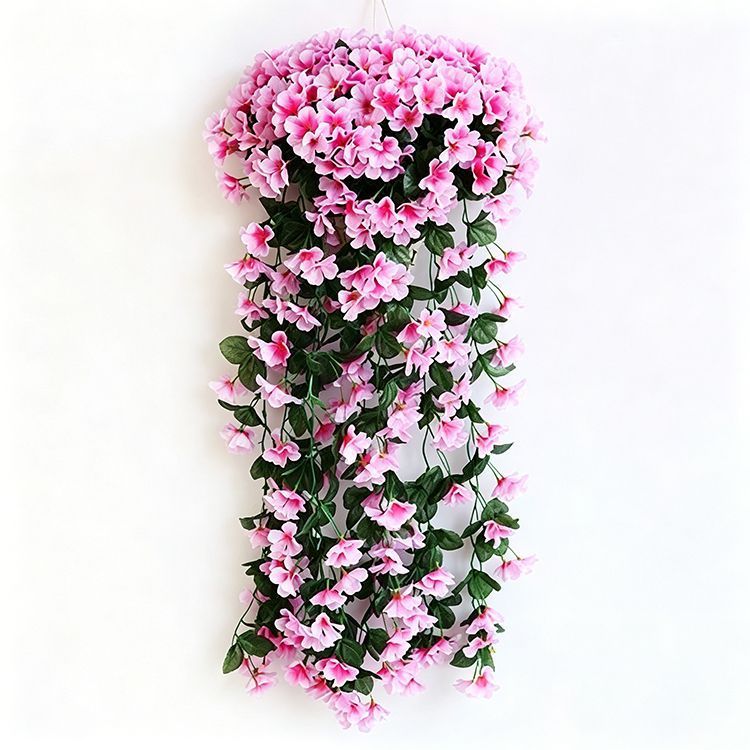 ArtificialFive-PetaledPinkFlowers V1221-FIVE-PETALPINK-1BUNCH