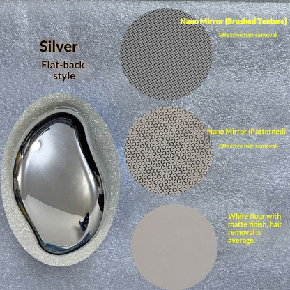 FlatBackGold-BrushedNanoGlass(BlackSurface) V1221-FLATBACKGOLD-BRUSHED-BLACKFACE