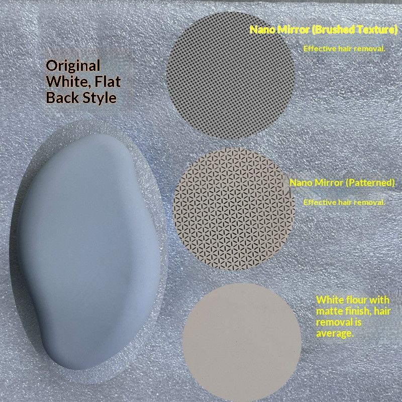 Flat-BackMatteBlack-FrostedFineGlass V1221-FLATBACKMATTEBLACK-FINESATIN