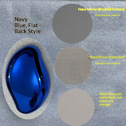 FlatBackMattePink-BrushedNanoGlass(GoldSurface) V1221-FLATBACKMATTEPINK-BRUSHED-GOLDFACE