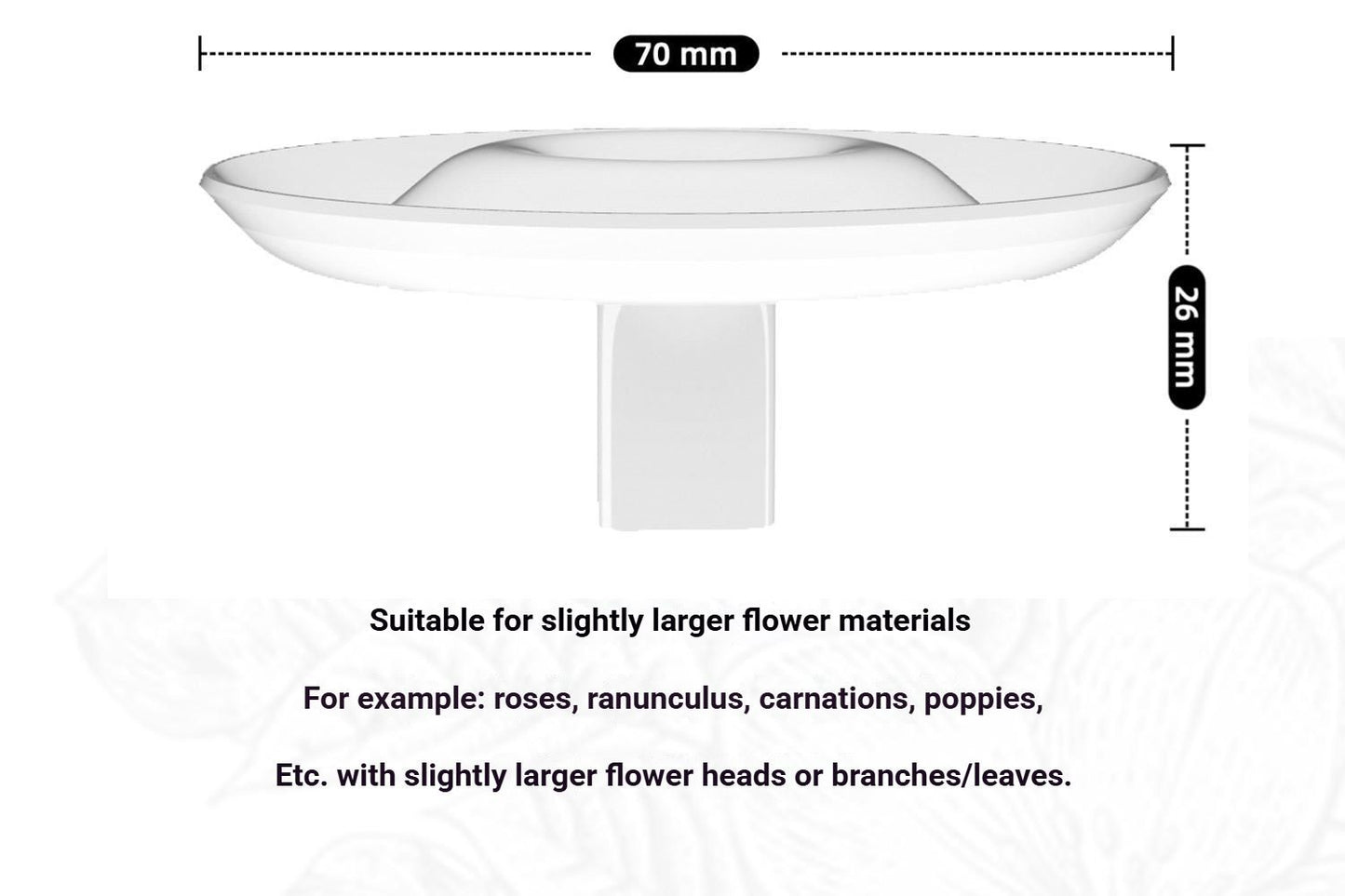 Flower Hydroponic Vase Large V1221-FLOWER-HYDROPONIC-VASE-LARGE