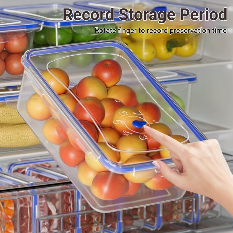 FoodStorageContainerSetofFour-Small,Medium,Large,ExtraLarge V1221-FOODSTORAGECONTAINER-FOUR-PIECE-SET