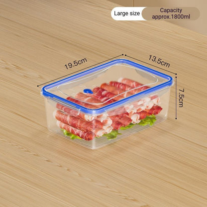 FoodStorageContainerSetofFour-Small,Medium,Large,ExtraLarge V1221-FOODSTORAGECONTAINER-FOUR-PIECE-SET