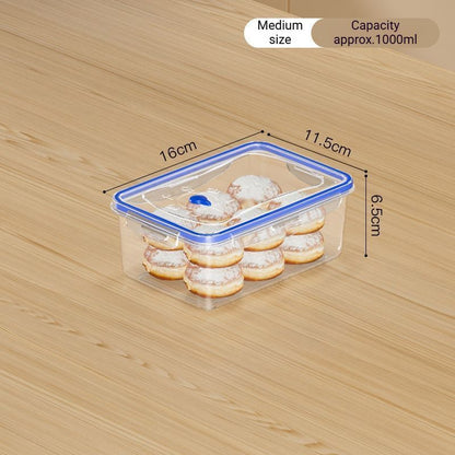 FoodStorageContainerSetofFour-Small,Medium,Large,ExtraLarge V1221-FOODSTORAGECONTAINER-FOUR-PIECE-SET