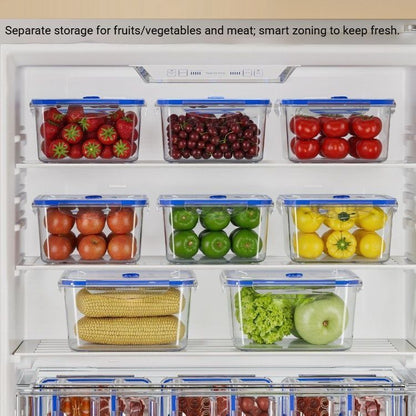FoodStorageContainerSetofFour-Small,Medium,Large,ExtraLarge V1221-FOODSTORAGECONTAINER-FOUR-PIECE-SET