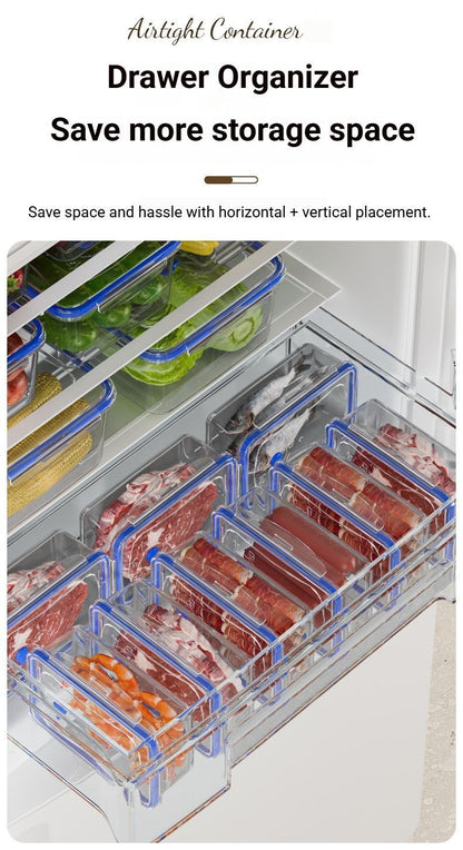 FoodStorageContainerSetofFour-Small,Medium,Large,ExtraLarge V1221-FOODSTORAGECONTAINER-FOUR-PIECE-SET