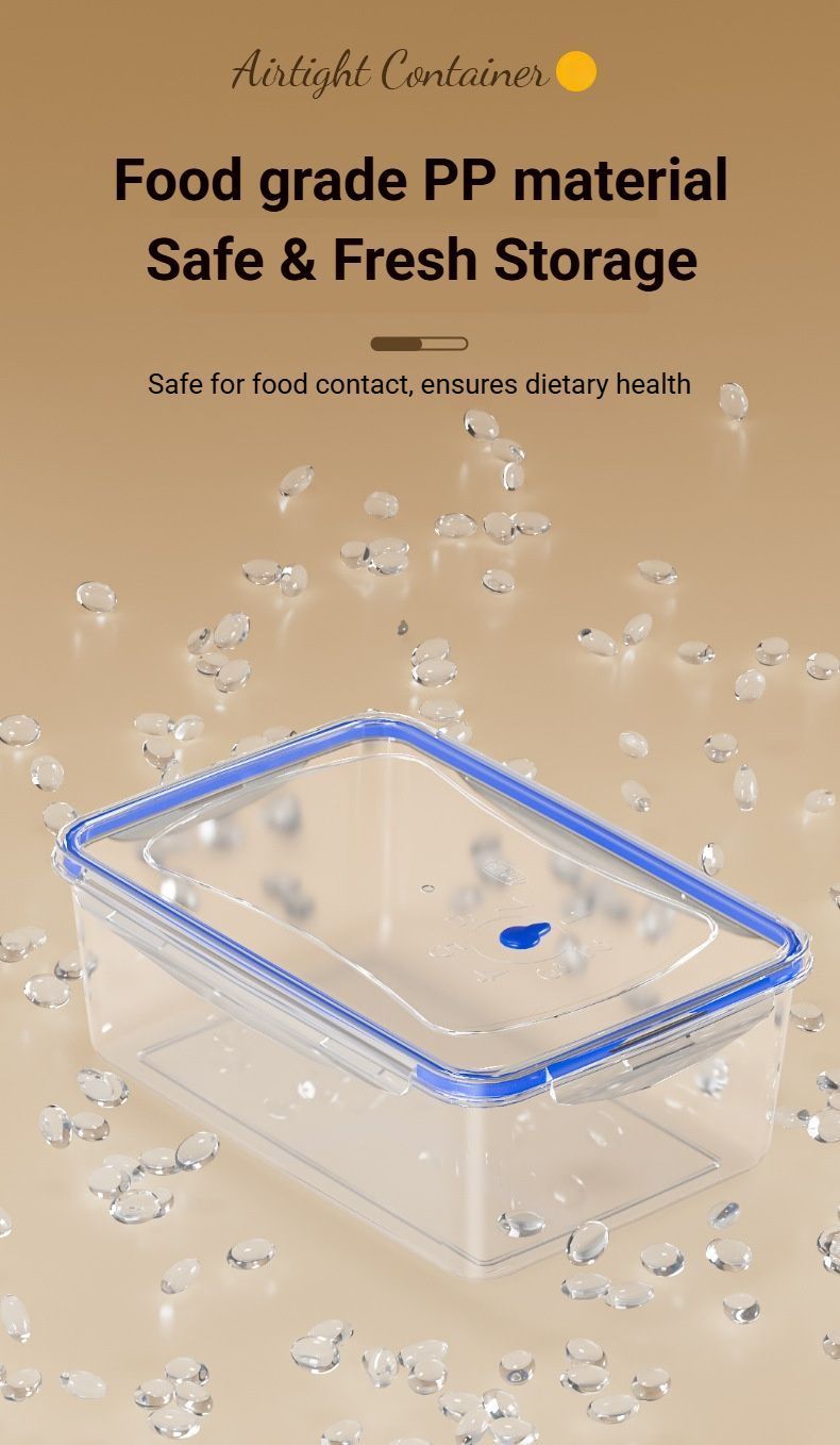 FoodStorageContainerSetofFour-Small,Medium,Large,ExtraLarge V1221-FOODSTORAGECONTAINER-FOUR-PIECE-SET