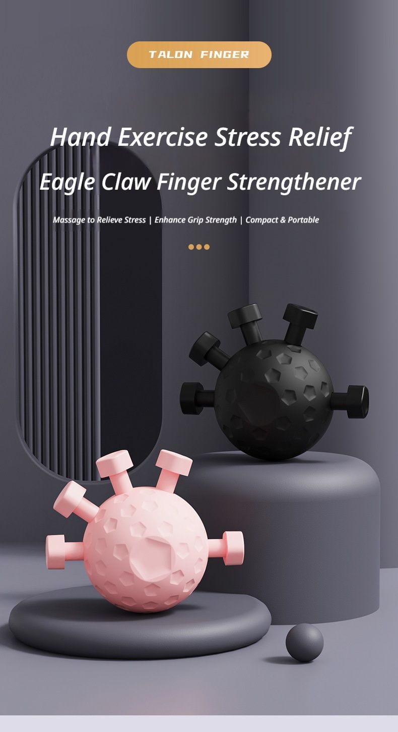 Five-finger strength tester-Pink45kg V1221-FORCE-FINGER-PINK45KG