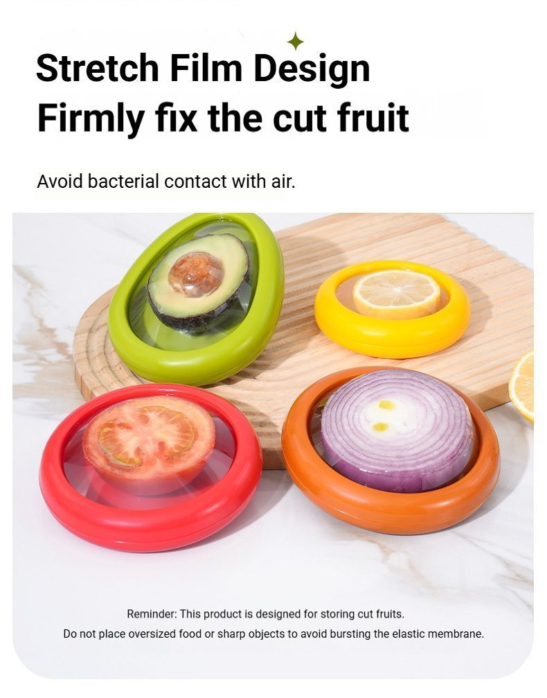Fruit and vegetable preservation box-Lemon-TPU V1221-FRESH-KEEPING-BOX-LEMON-TPU