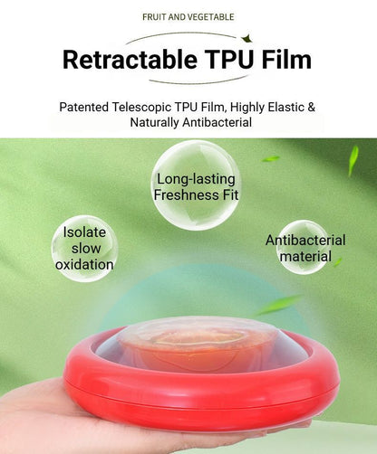 Fruit and vegetable preservation box-Lemon-TPU V1221-FRESH-KEEPING-BOX-LEMON-TPU