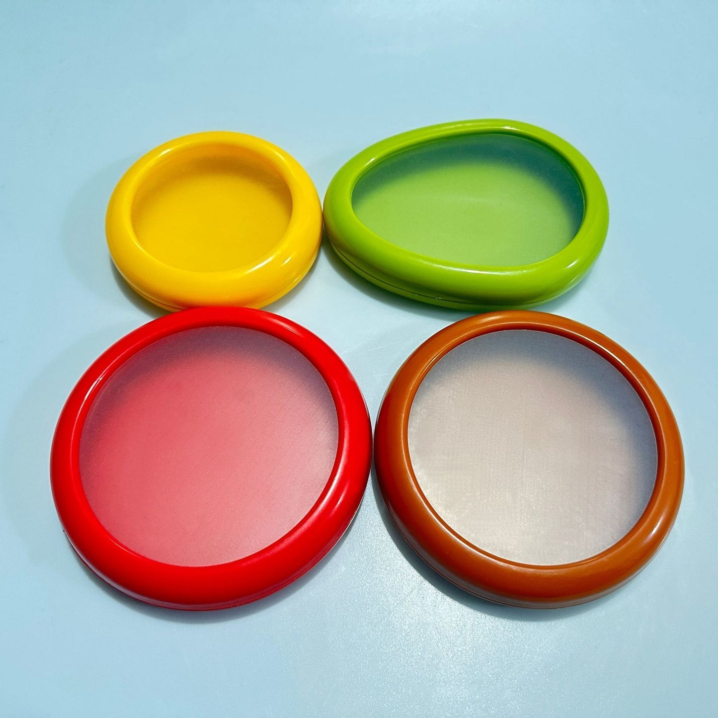 Fruit and vegetable preservation box-Set of Four-Silicone V1221-FRESH-KEEPING-BOX-SET-OF-FOUR-SILICONE