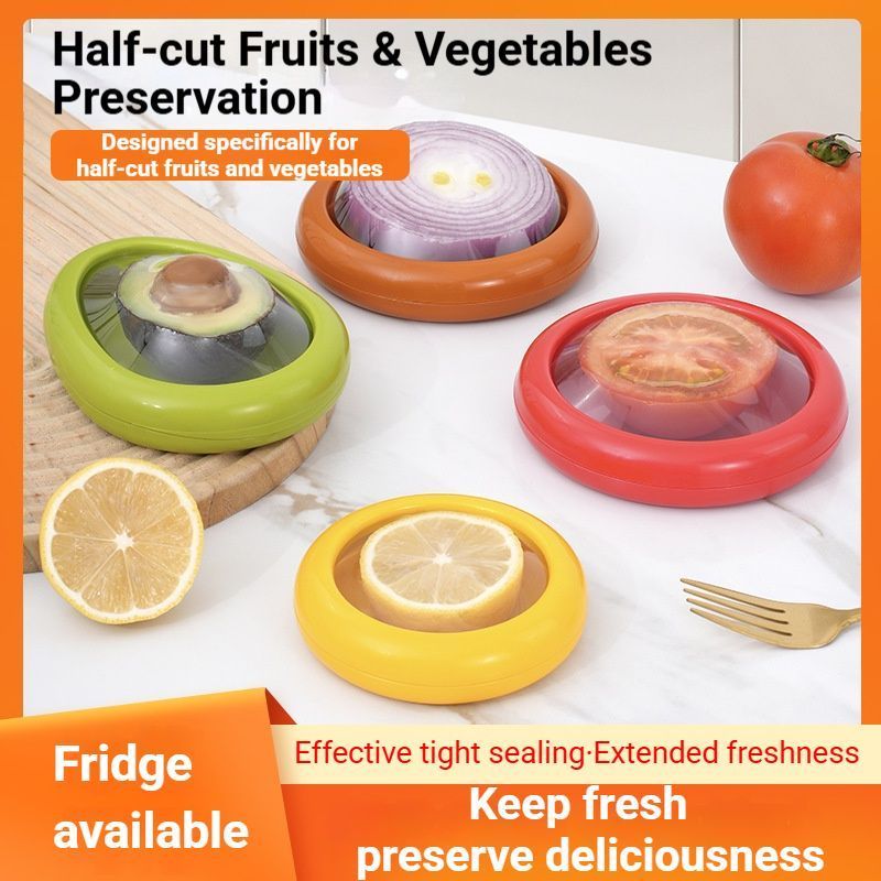 Fruit and vegetable preservation box-Set of Four-TPU V1221-FRESH-KEEPING-BOX-SET-OF-FOUR-TPU