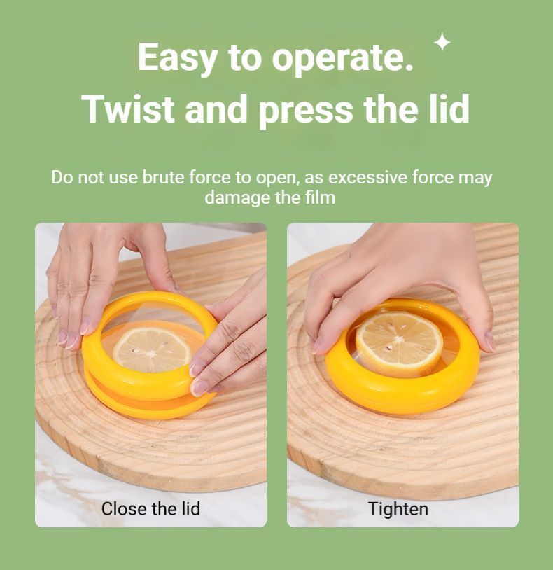 Fruit and vegetable preservation box-Set of Four-TPU V1221-FRESH-KEEPING-BOX-SET-OF-FOUR-TPU