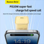 GaN5S Fast charging charger 1C 20W-Yellow V1221-GAN5S-CHARGER-1C-20W-YELLOW
