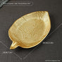 2317F-2502-Gold--VeinedLeaf30cm V1221-GOLD--VEINEDLEAF30CM