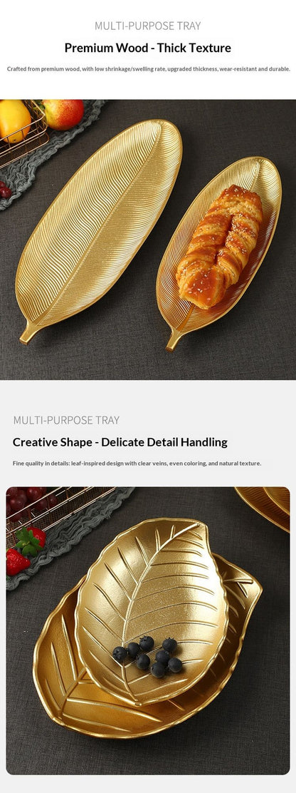2317F-2502-Gold--VeinedLeaf30cm V1221-GOLD--VEINEDLEAF30CM