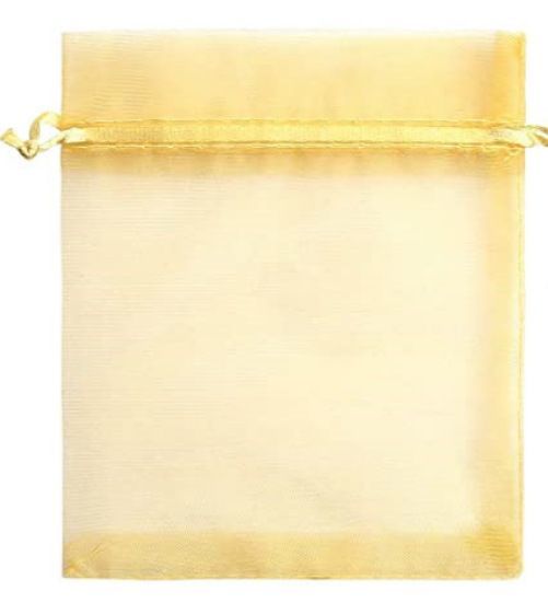 GoldInsect-ProofMeshBags,20-Pack V1221-GOLD10X12CM