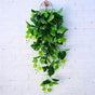 FauxGrapeHangingPlant V1221-GRAPEVINEHANGINGBASKET-1BUNCH
