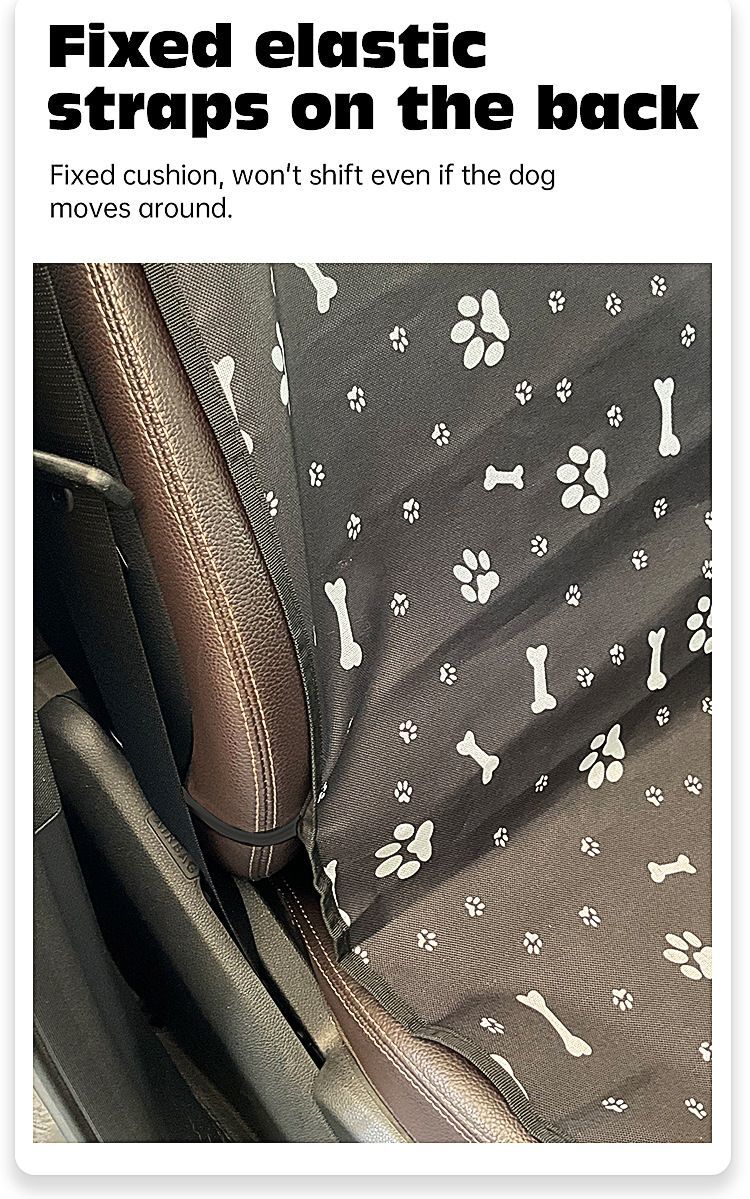 PetGrayBonePrintCarMat V1221-GRAYBONEPRINTCARMAT