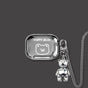 HAPPY Bear AirPods Pro Case+Keyring+Necklace V1221-HAPPY-BEAR-AIRPODS-PRO-CASE-KEYRING-NECKLACE