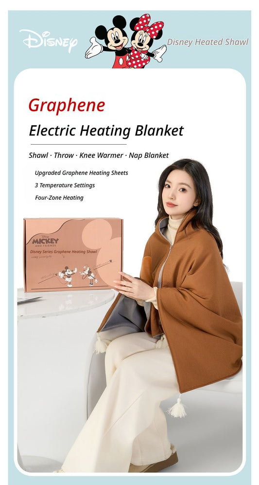 Heating Shawl - grey V1221-HEATING-SHAWL-GREY