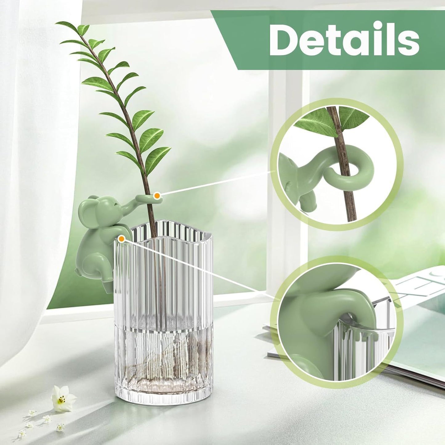 Hydroponic Plant Support Frame-dark green V1221-HYDROPONICPLANTSUPPORTFRAME-DARKGREEN