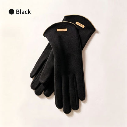 Ladies Winter Warm Cashmere Gloves DY43 Grapefruit Pink V1221-LADIES-WINTER-WARM-CASHMERE-GLOVES-DY43-GRAPEFRUIT-PINK