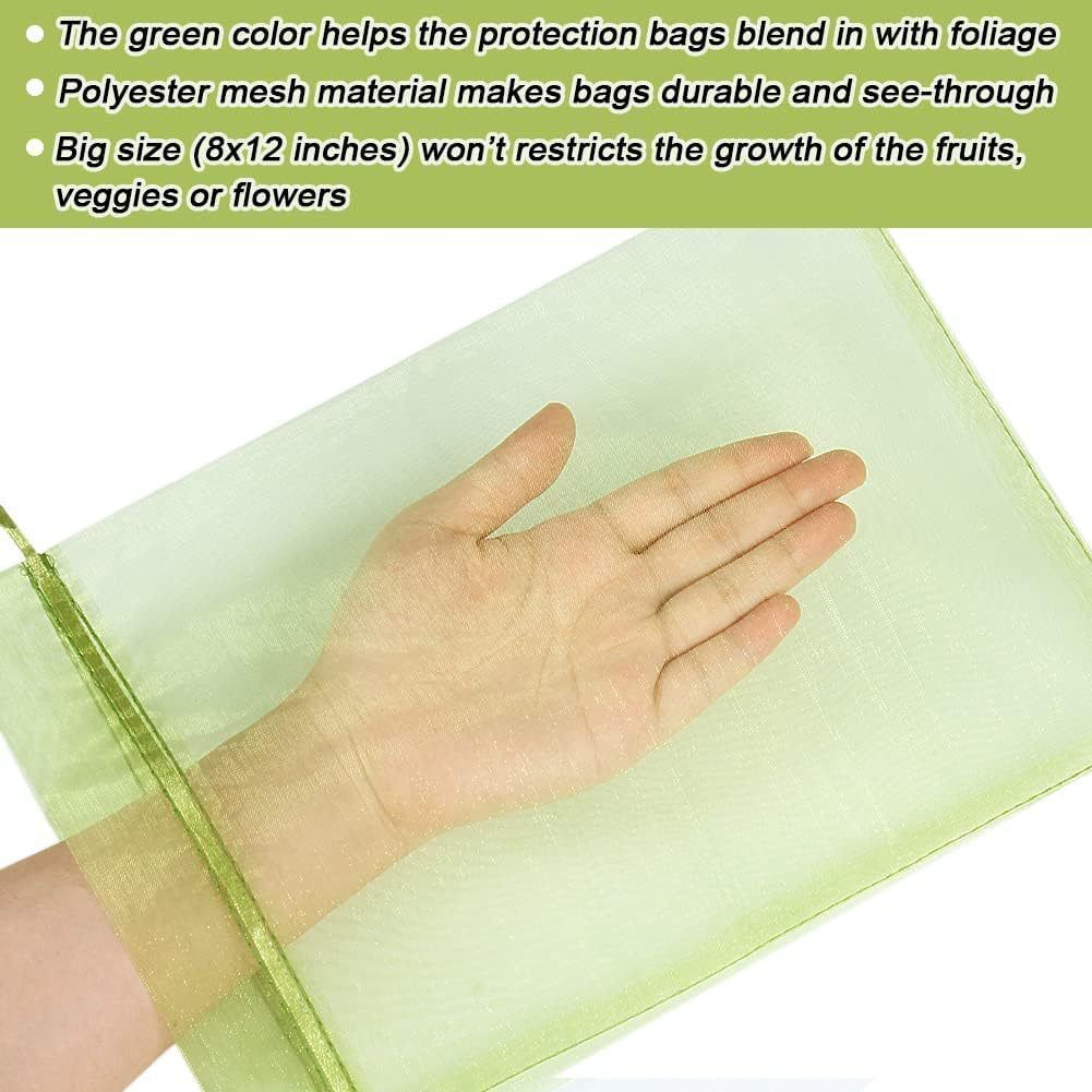 Insect-proofMeshBags,Light Purple,20-Pack V1221-LIGHT-PURPLE20X30CM