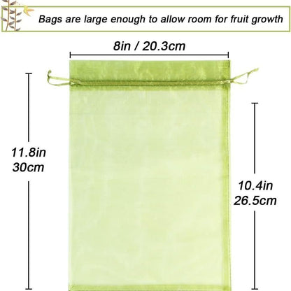 Insect-proofMeshBags,Light Purple,20-Pack V1221-LIGHT-PURPLE30X40CM