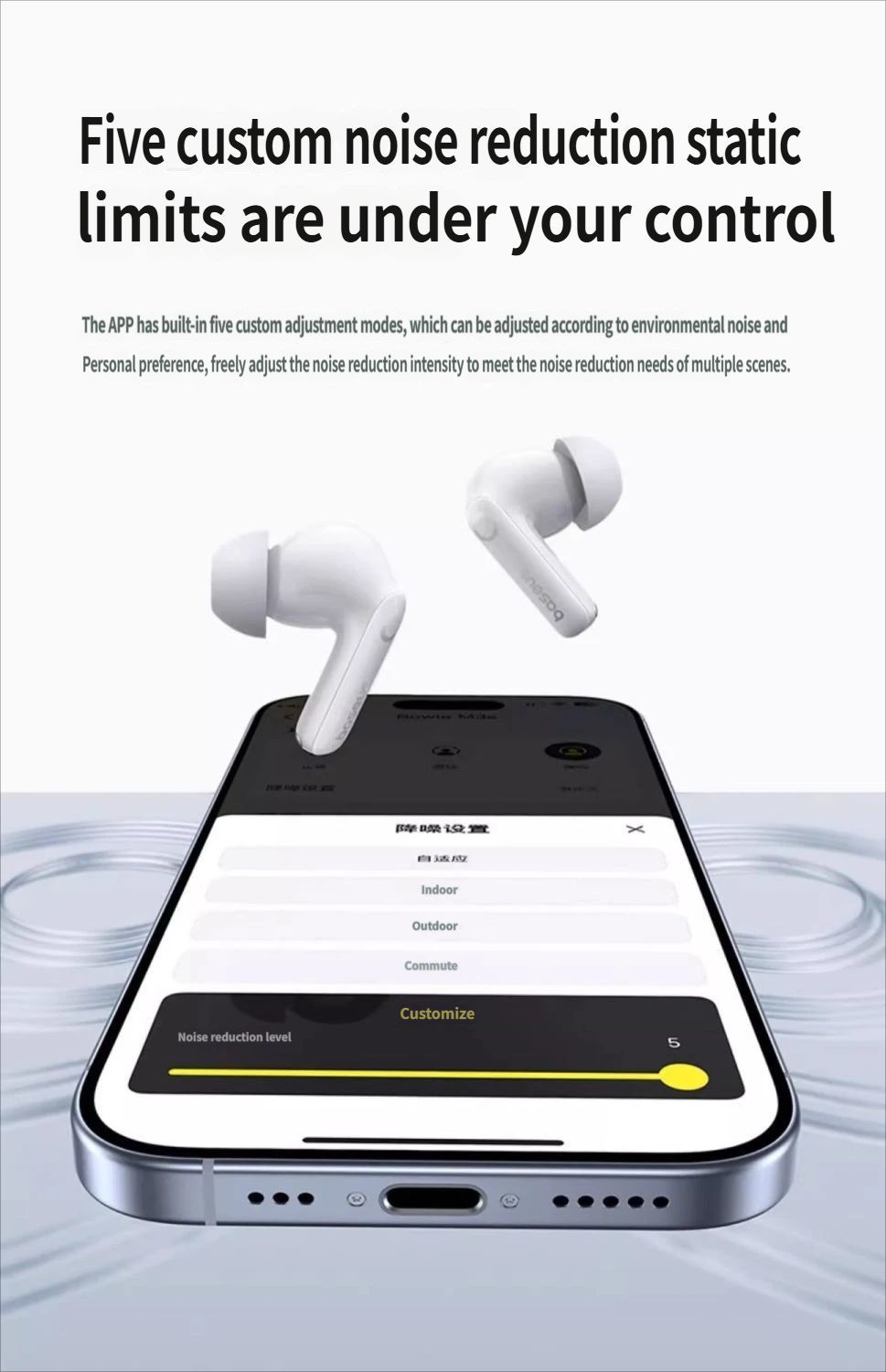 M3s Bluetooth headset-White V1221-M3S-BLUETOOTH-HEADSET-WHITE