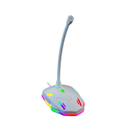 M9 Computer Noise Cancelling Microphone White V1221-M9-COMPUTER-NOISE-CANCELLING-MICROPHONE-WHITE
