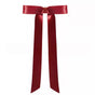 Magnetic Bow Hair Claw Clip Red V1221-MAGNETIC-BOW-HAIR-CLAW-CLIP-RED