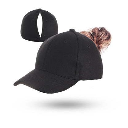 Magnetic Ponytail Cap Green V1221-MAGNETIC-PONYTAIL-CAP-GREEN